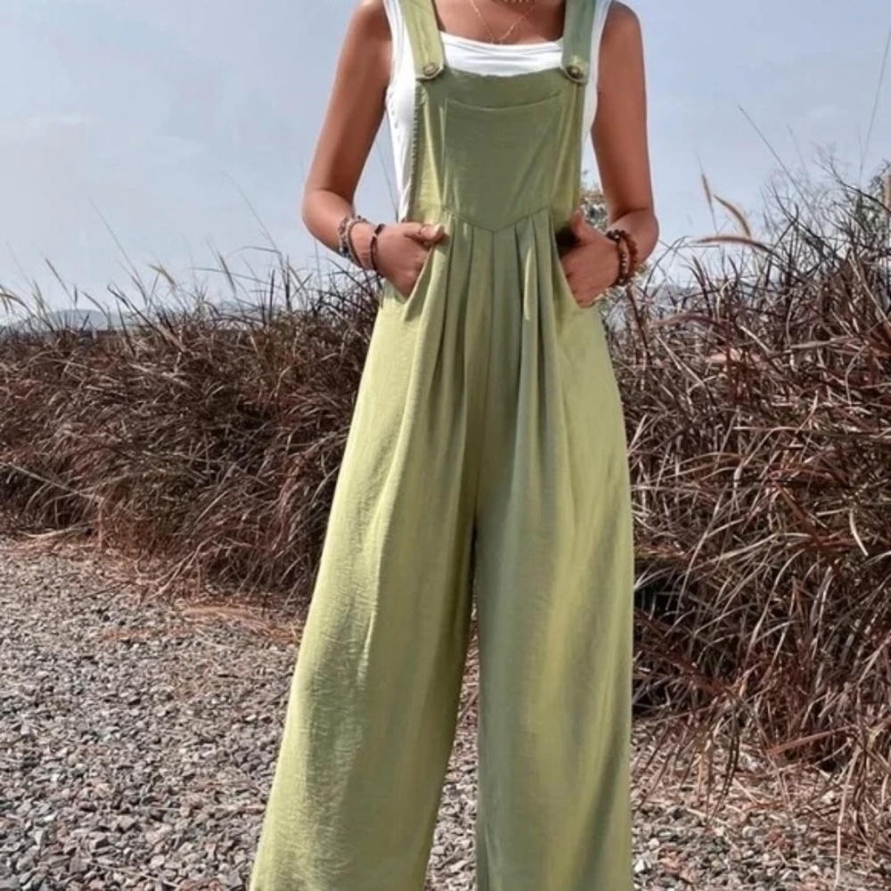 SHEIN Green Romper - Picture 3 of 16